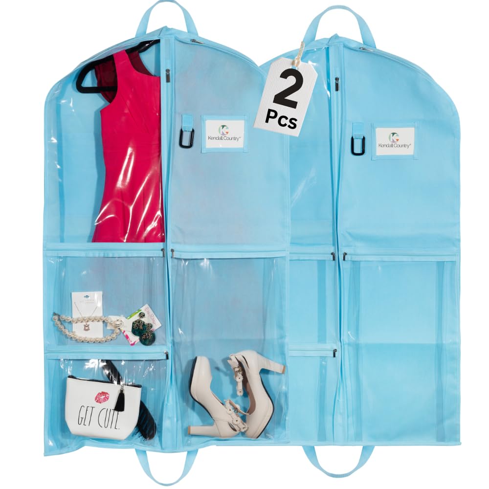 Duffle Bag Women Waterproof Hanging Garment Bag 40 Inch Clothes