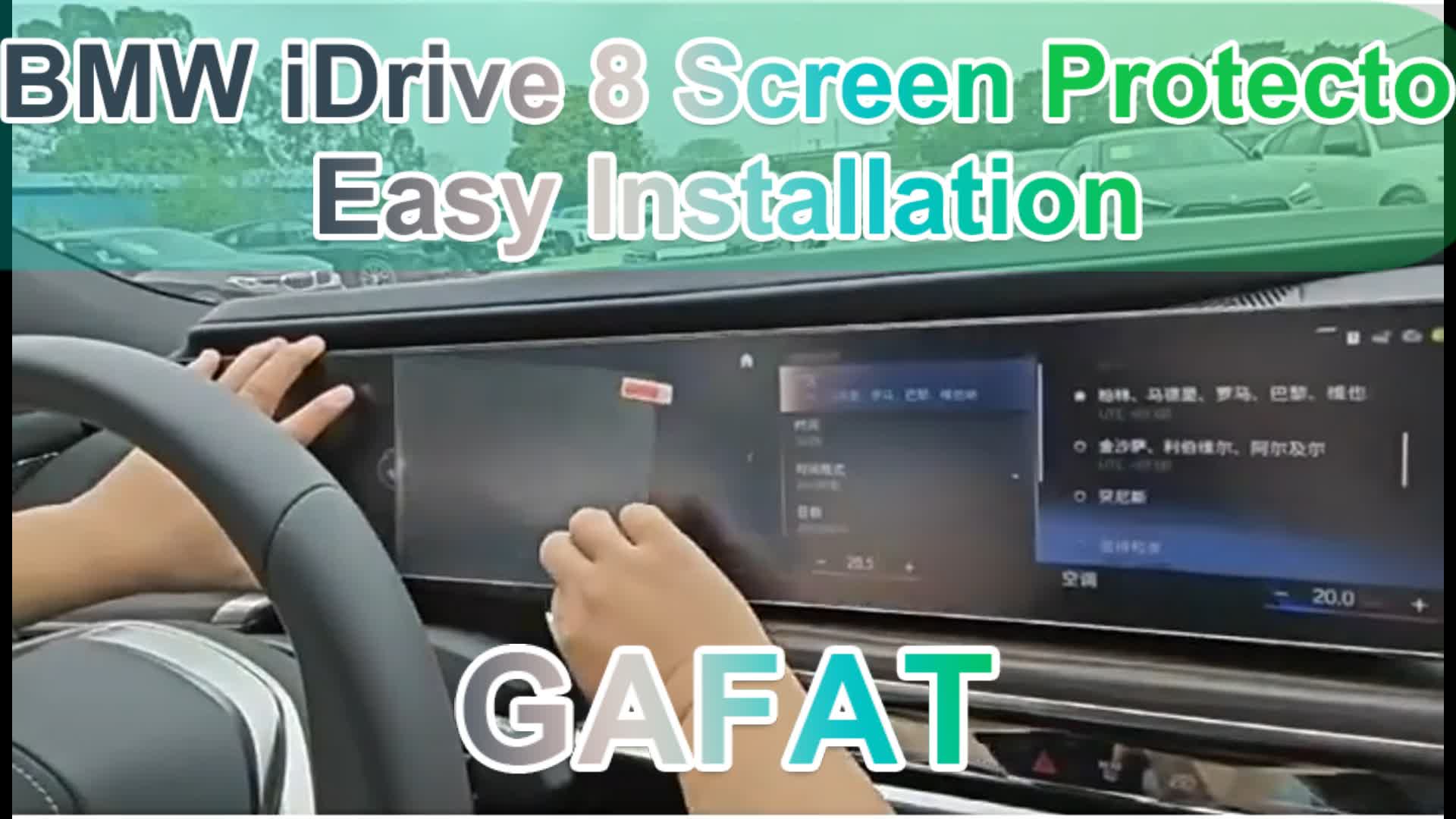 Pellicola Protettiva Per Paraurti BMW I3 I3s (I01 Con Facelift) Con Telecamera Posteriore - Kit Antigraffio Con Raschietto