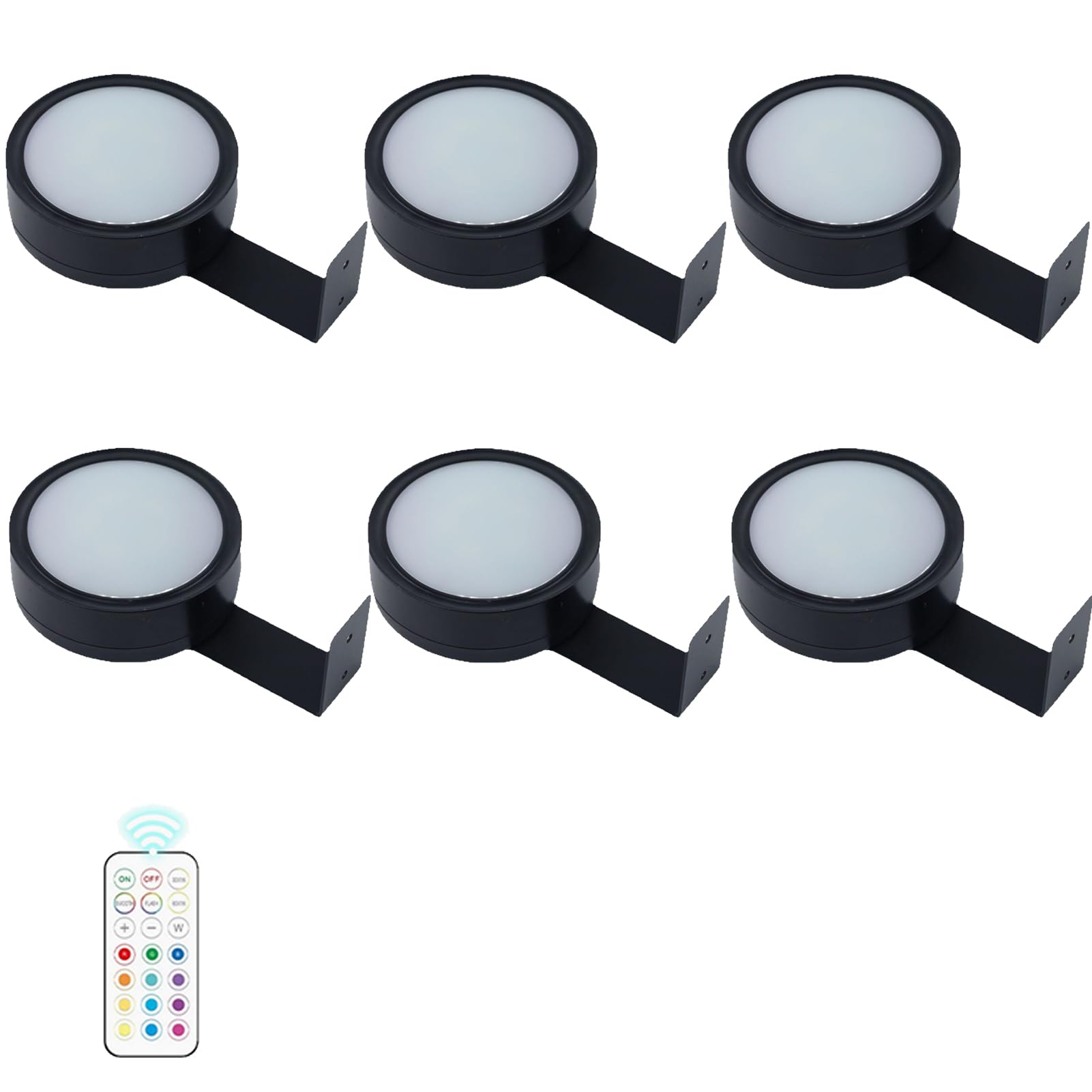 QUXVUIS ABS Magnetic Lights for Controlled Painting LED Magnetic Wall Colors Battery Operated Light Picture Lights Lighting, E