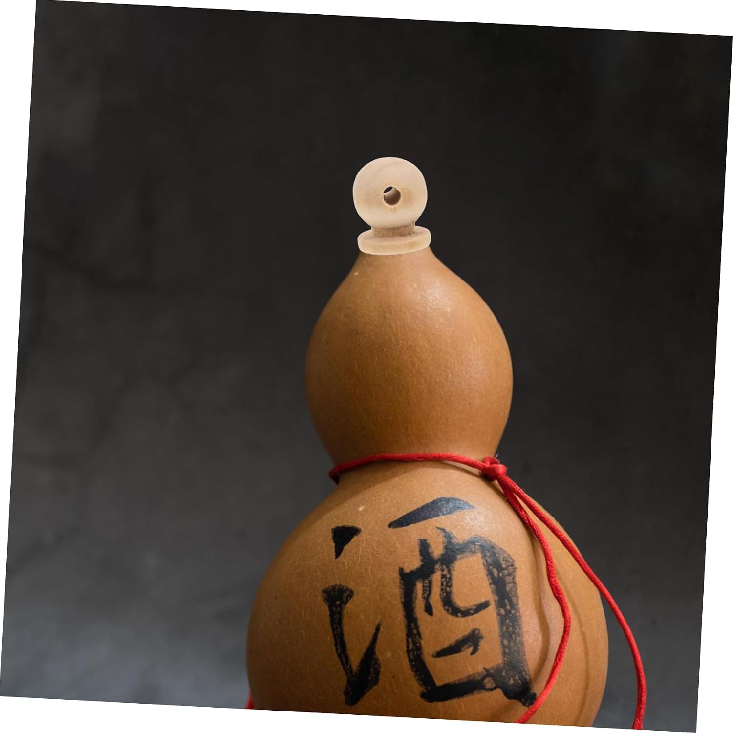 10pcs Unfinished Wood Finials Cork Stoppers for Gourd Bottles