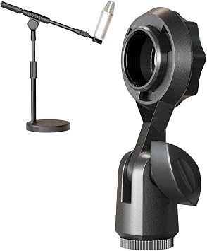 Microphone Stand Adjustable Non Slip Universal Shockproof