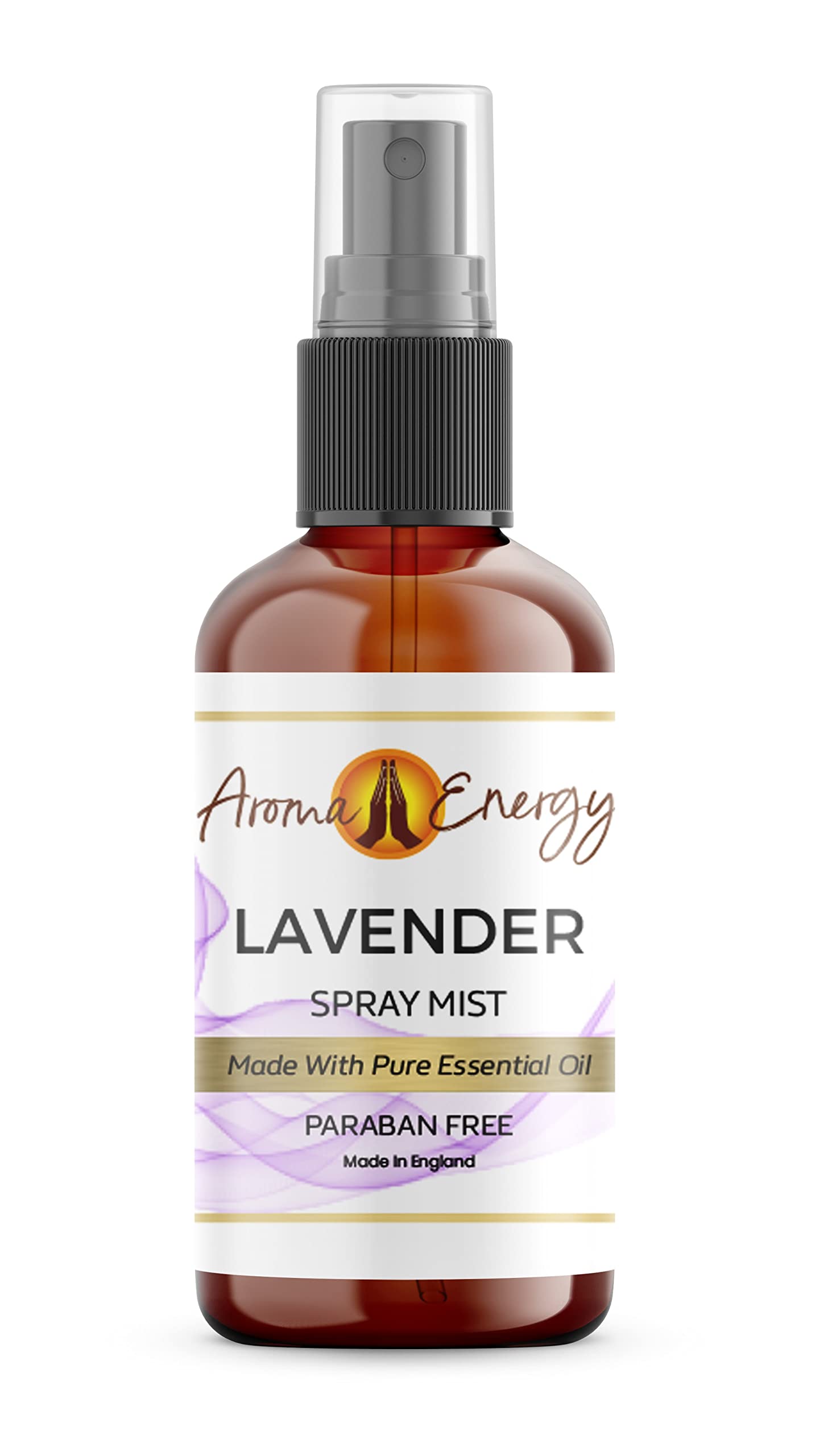 Aroma Energy Lavender Room Spray 100ml – Pure Natural Essential Oil Fragrance Mist