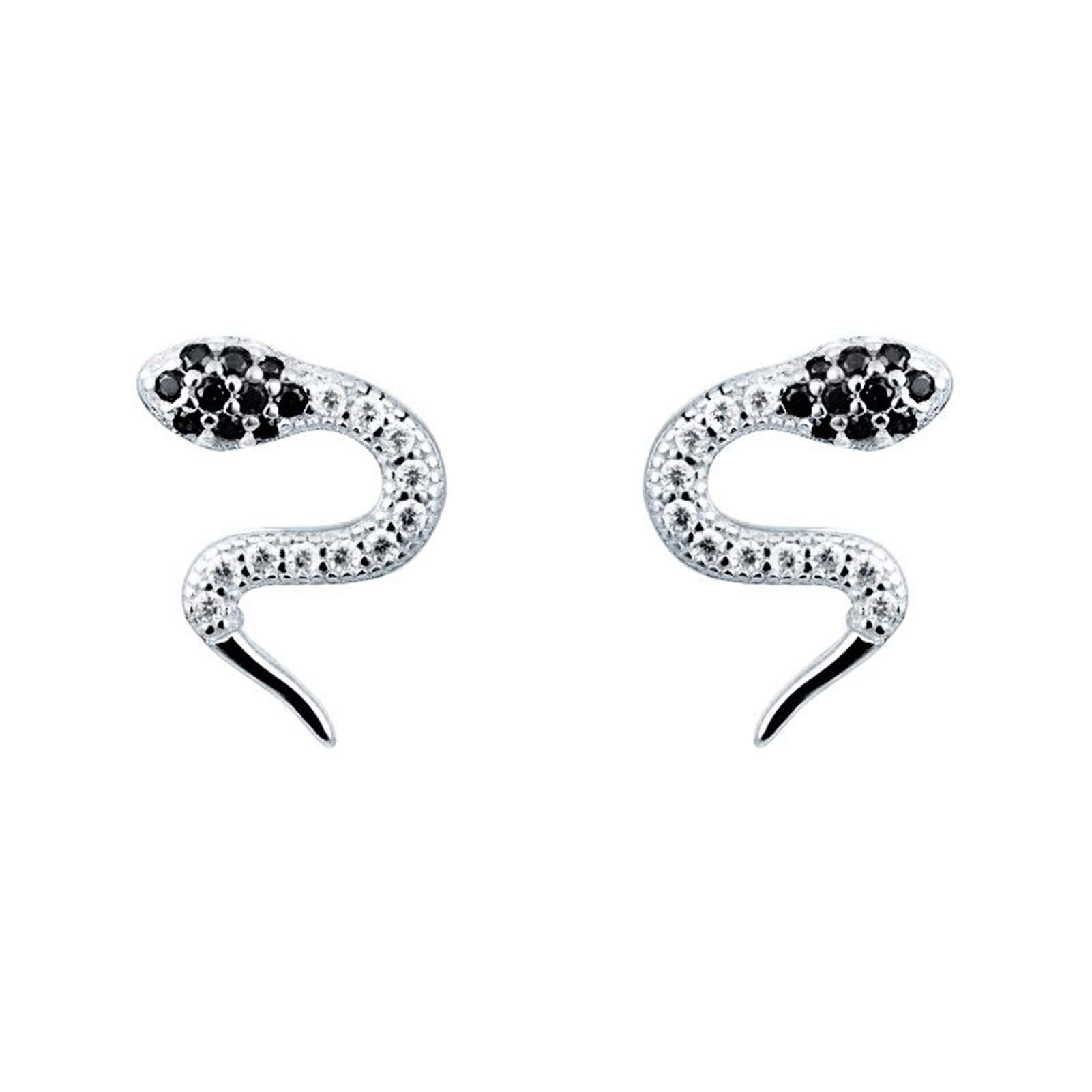 YCTTKDD 2PCS 925 Sterling Silber Bling CZ Piercing Ohrstecker für Liebhaber Paare Luxus Puncture Pendientes Feiner Ohrring Schmuck yc720 (Gem Color : W)