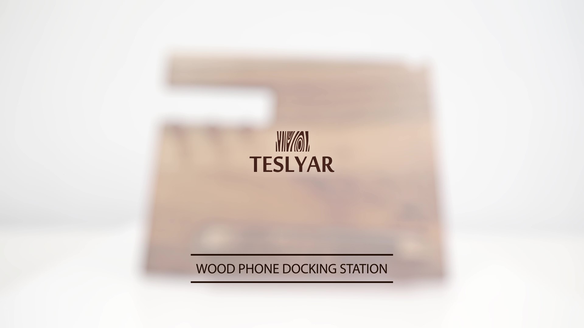 Houten Telefoon Docking Station Sleutelhouder haken Portemonnee Stand