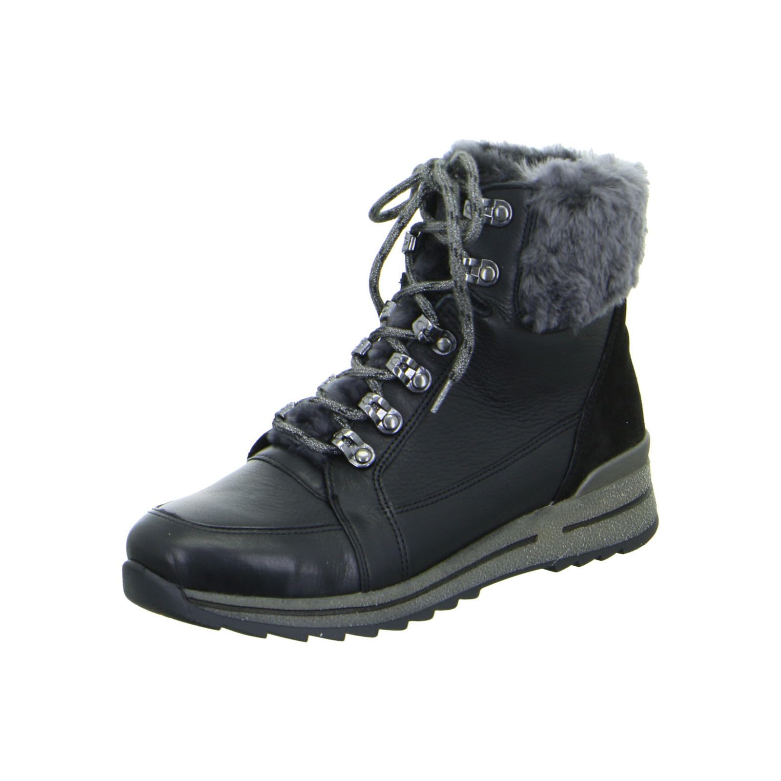 ARA Women's Osaka Trainers, Black Graphite, 37 EU Weit