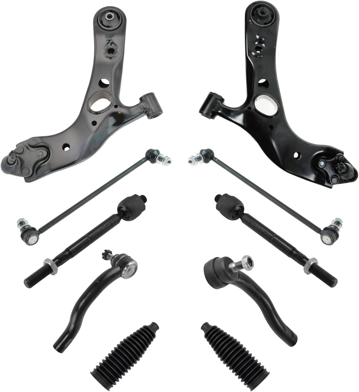 TRQ Front Steering & Suspension 10-Piece Kit for Toyota RAV4