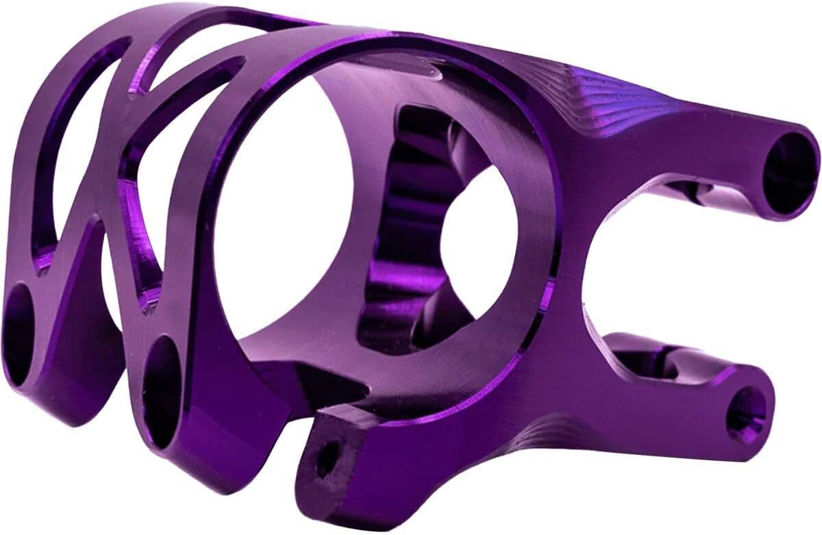 5Dev 2 Bolt Titanium Stem - 35mm Clamp - 32mm Length - Purple