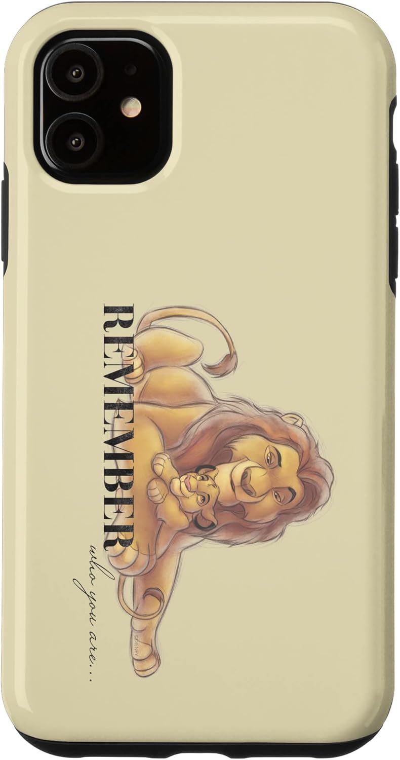 Disney 100 Anniversary The Lion King D100 Quote Remember Case for iPhone 14 Pro Max