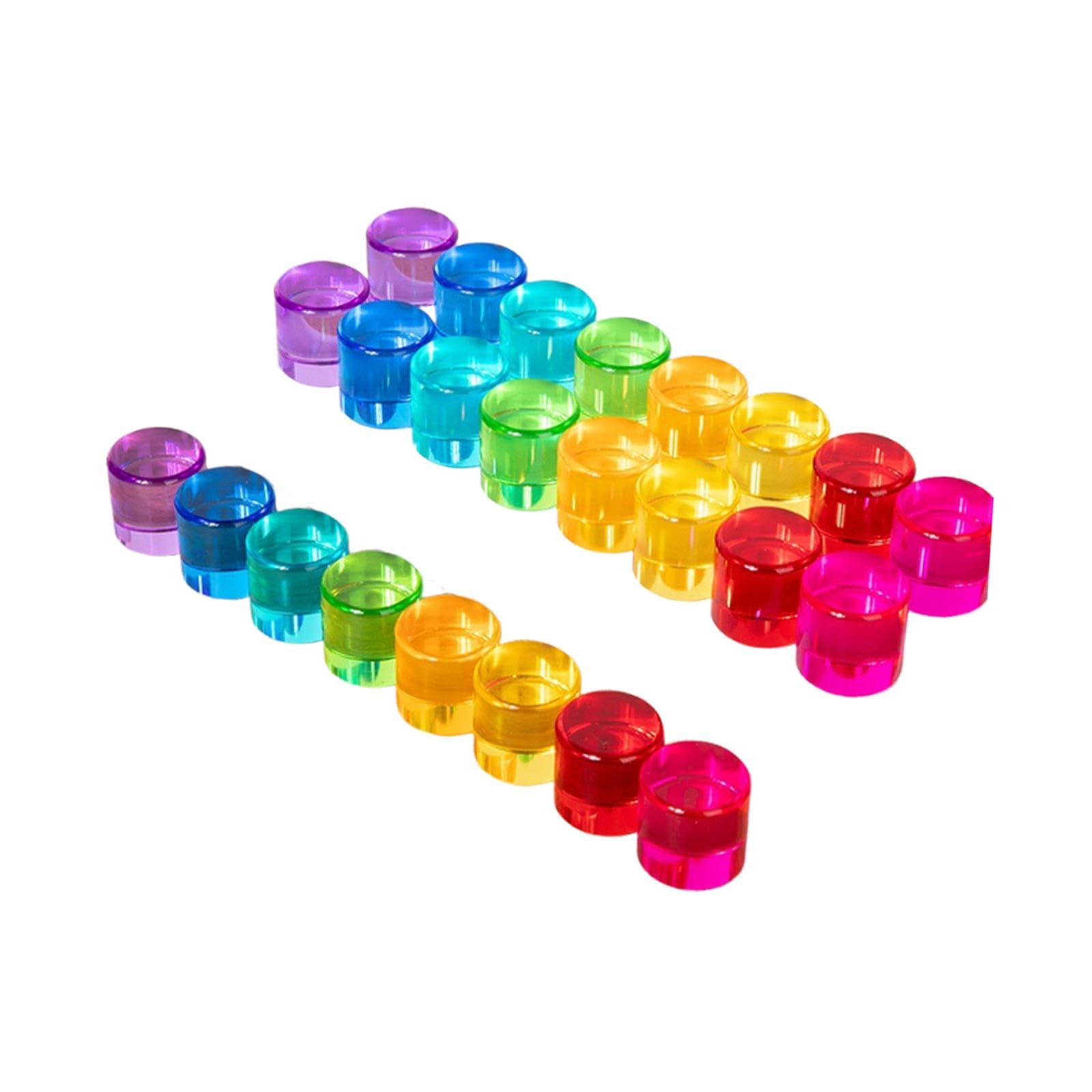 Bloques Apilables Acrílicos Stacker para Niños Y Niñas