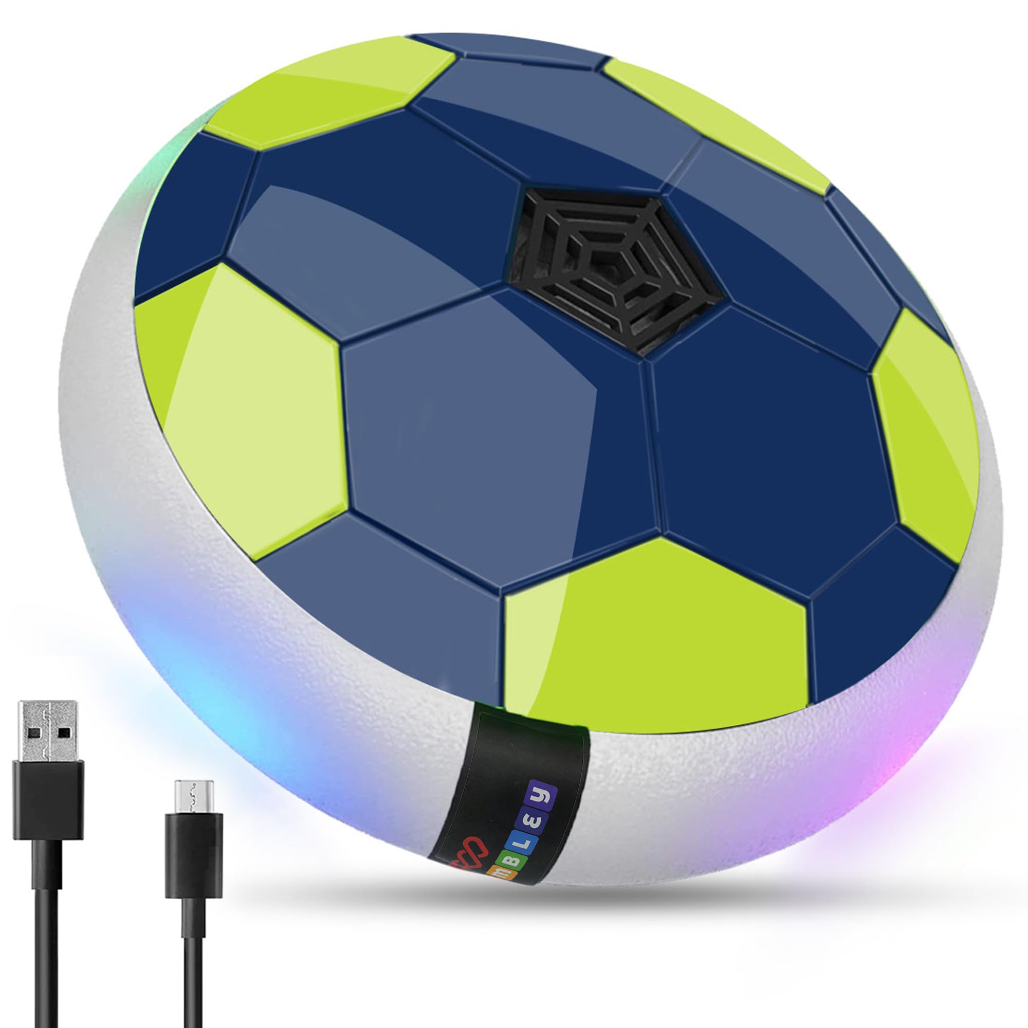Wembley Hover Football - LED Lights & Rechargeable Fun -10 Wembley Hover Football - LED Lights & Rechargeable Fun -10