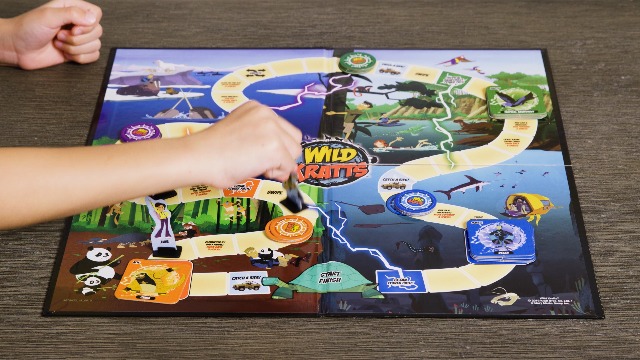 Pressman Wild Kratts Make A Match In Box Game Multi-colored, 5