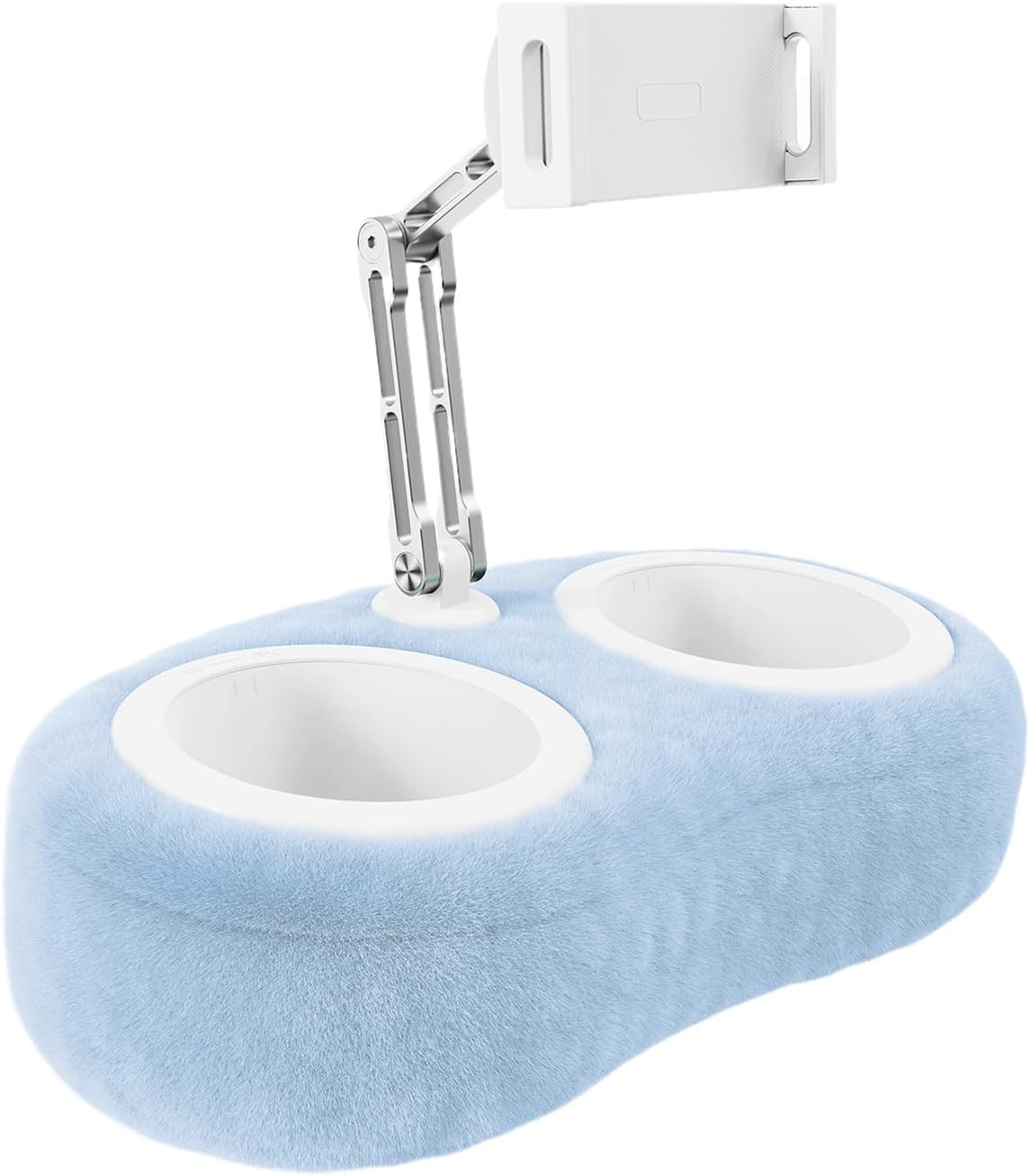 Joiozcon ベッド用 タブレットピロースタンド,回転式 スマホマウント - 伸縮式多目的スタンド 回転ホルダー 化粧台 ベッド