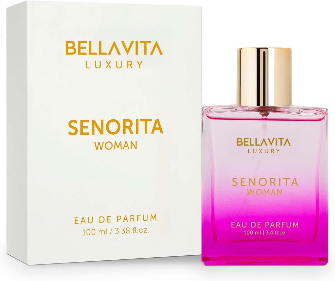 Bellavita Luxury SENORITA Eau de Parfum | 100 ml | Women's Perfume | Gift choice for Birthday and Anniversary