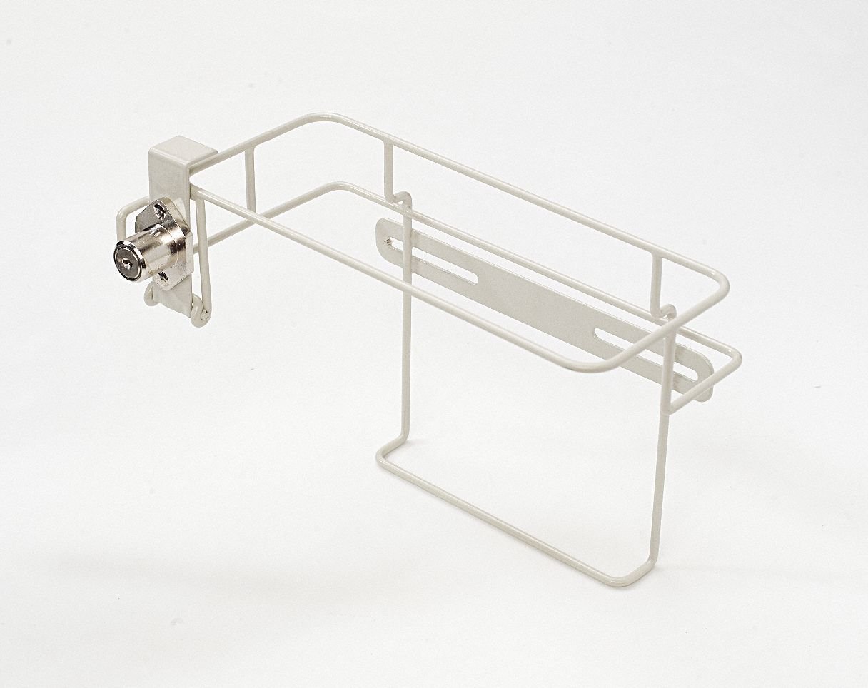 Wall Mount Bracket,Steel,Silver