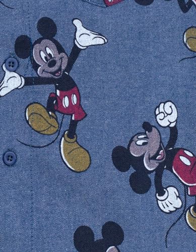 Image of Disney Winnie the Pooh Mickey Mouse Outfit Set Shortall Dress Newborn to Little Kid
