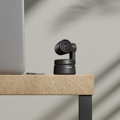 Miniatura 9 de OBSBOT Tiny 4K PTZ Webcam HDR .8" Sensor de enfoque automático Micrófono dual Control de gestos de encuadre automático para enseñar transmisión en