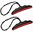 Occult Kayak Handles - Red (2 Pack) - Heavy Duty - Sleek T-Handle Design - Heavy Duty Bungee - Easy 3-Step Installation and Ergonomic Comfort - Kayak and Boating Accessories