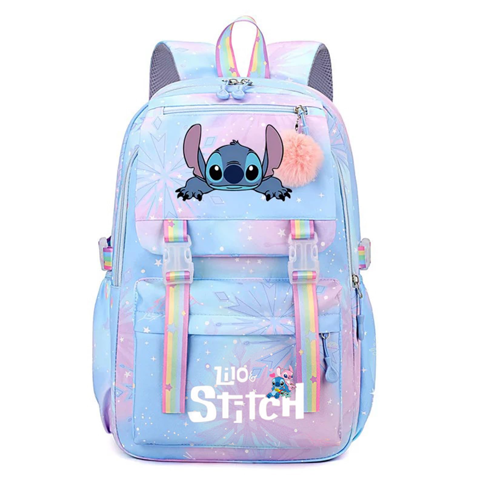 Formemory Stitch Mochila escolar, Mochilas Para Niños, Mochilas Escolares, Gran Capacidad Infantiles Mochilas, para Niñas, De Gran, informal