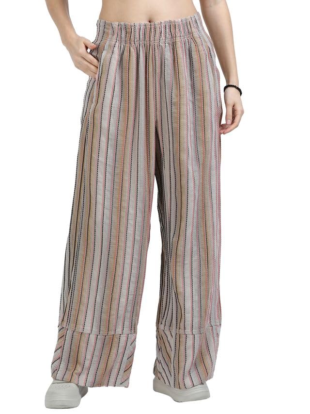 glam & chique Women’s Relaxed Baggy Fit Wide-Leg Long Pyjamas S-2XL-picture-15