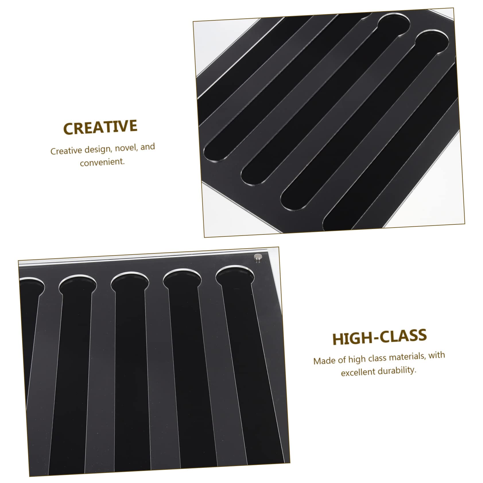 Portacápsulas de Acrílico para Cafetería Soporte de Pared, Organizador de Cápsulas de Café para Cocina y Oficina