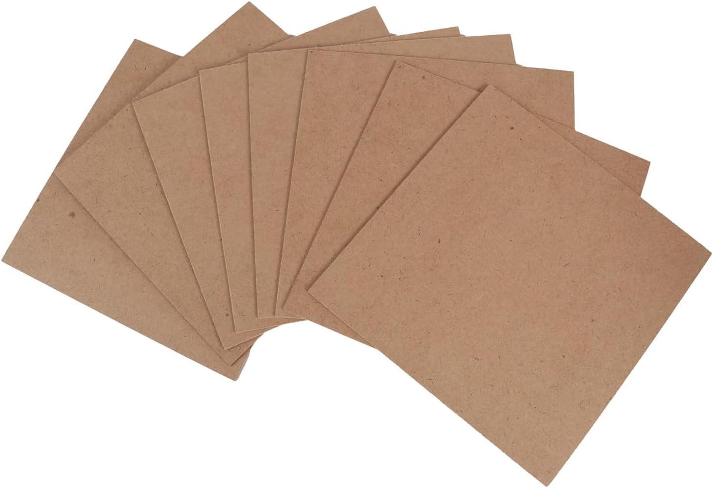 3.4 mm MDF Boards for DIY Art & Crafts,(Pack of 6Pcs) Wood MDF Sheets for Craft Work, Painting, Resin Art, Fluid Art, Decoupage, Mandala Art, Pyrography. (3.94 Inch X 3.94 Inch)