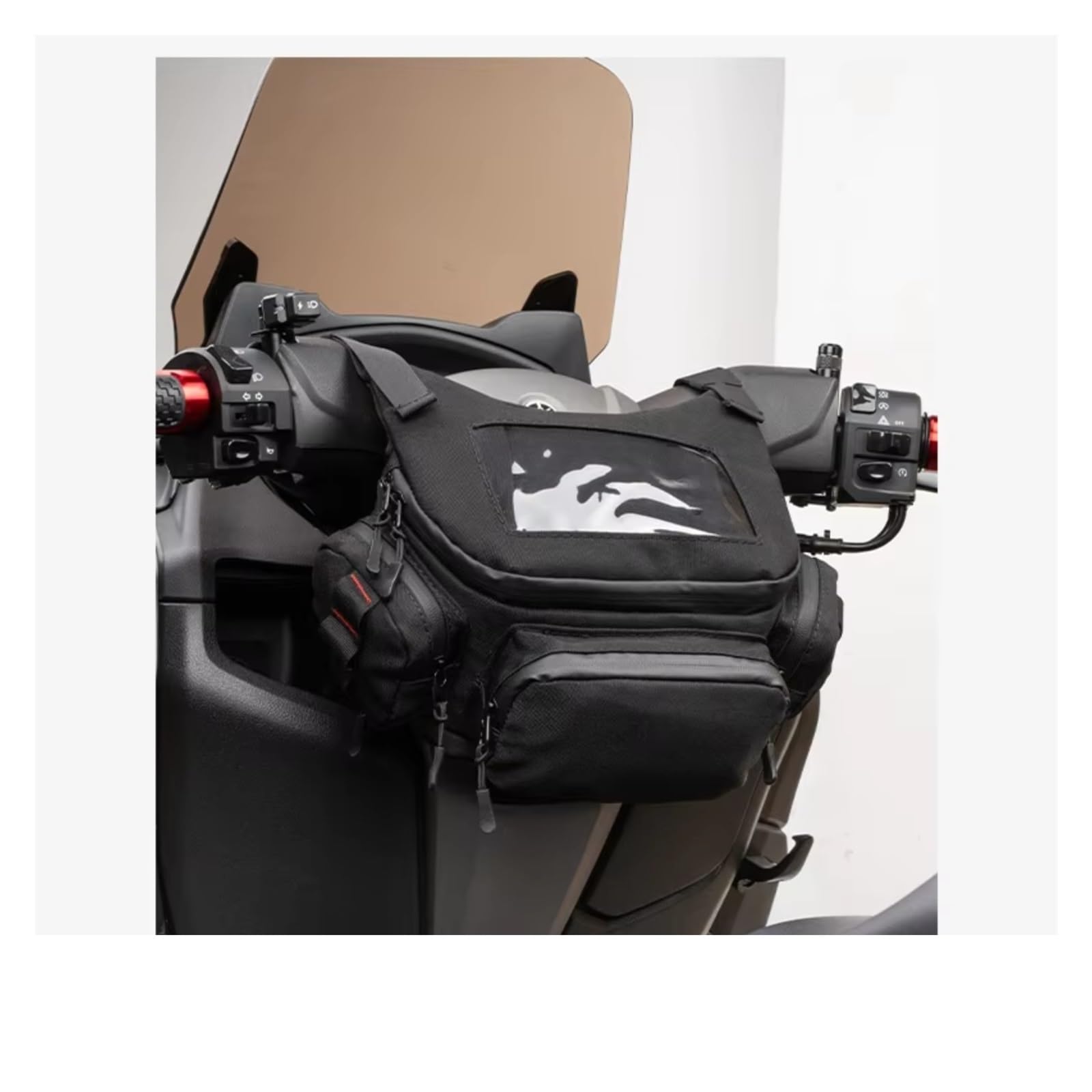 Compatibile Con Yamaha Per TMAX 530 560 Per NVX 155 Borsa Per Moto Anteriore Schermo Impermeabile Per Navigazione Sul Manubrio Sacche Moto