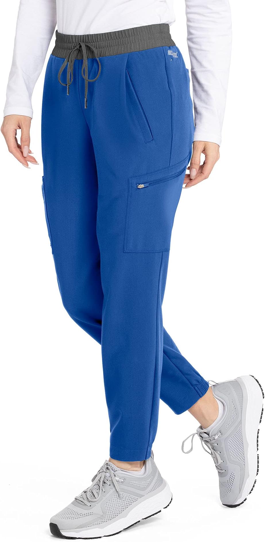 BARCO Grey's Anatomy Scrubs Signature - London Scrub Jogger for Women, Spandex Stretch Yoga Style Women's Scrub Pant