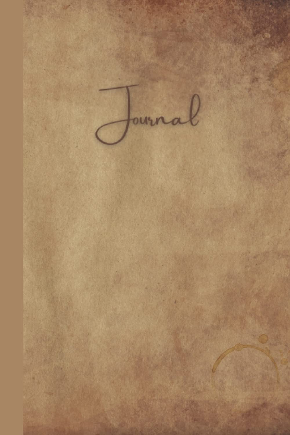 Sermon Journal 6x9 100pg classic brown weathered Journal Thoughts, ideas and lessons