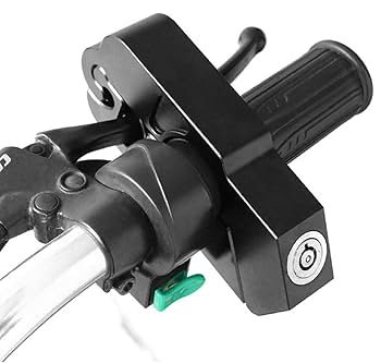 Amazon.co.jp: YRO バイクロック 挟んでロック 簡単操作 盗難