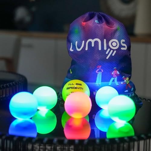 LUMIOS - Jeu de Boules Lumineuses pour Les Enfants... et Les Parents