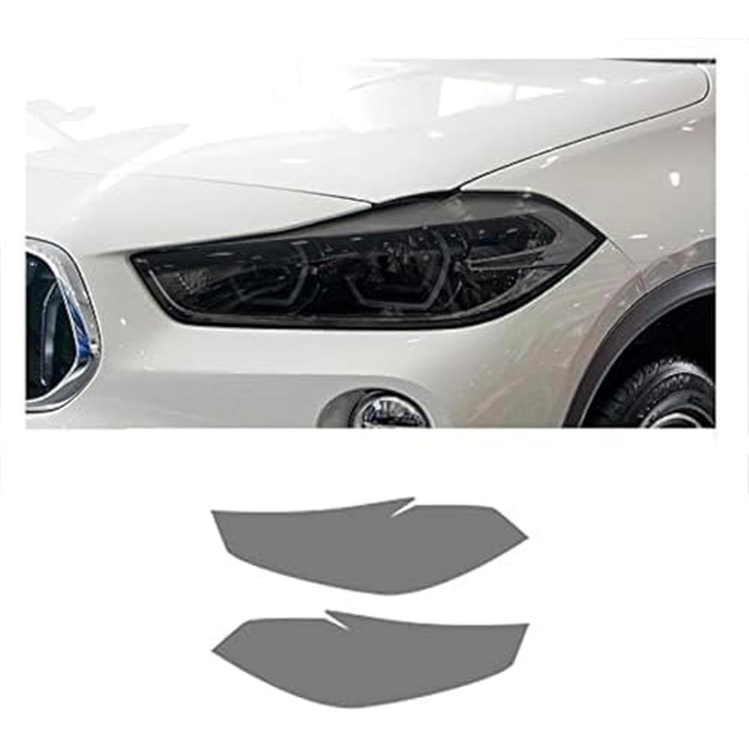 Film protection phare BMW X2 F39 évite le jaunissement et les fissures TPU