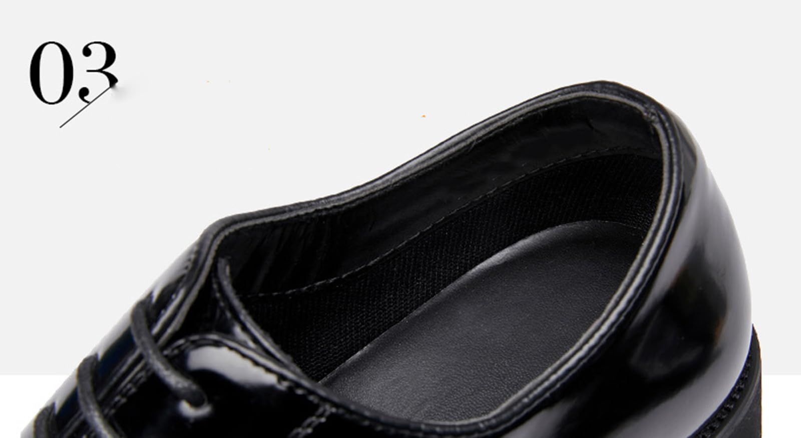 Chaussures Homme Cuir Verni à Bout Pointu - Style Britannique Avec Boucle - Pour Cérémonie, Soirée, Mariage