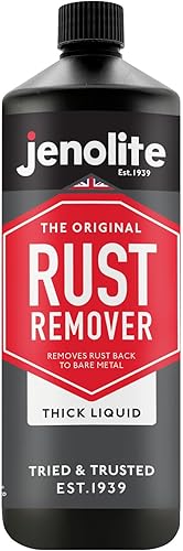 Miniatura 2 de JENOLITE Gel removedor de óxido  Eliminador de óxido de gelatina naval  1.3 onzas líquidas (1.41 oz)  Disolvente de óxido de acción rápida antigoteo