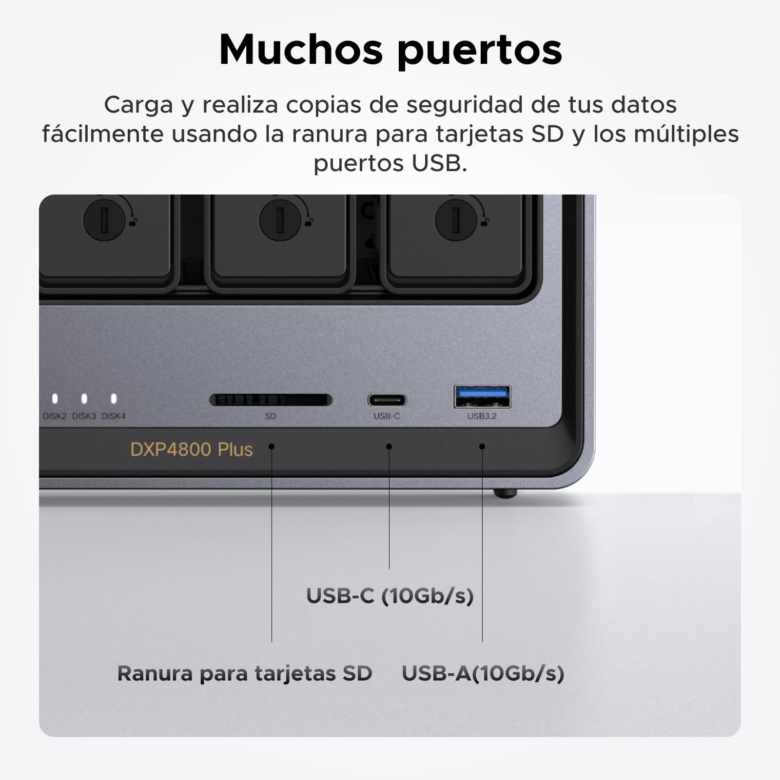 UGREEN NASync DXP4800 Plus, 4-Bay Desktop NAS, Intel Pentium Gold