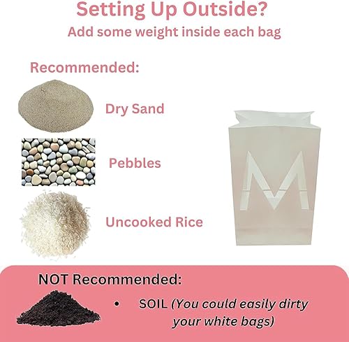 Miniatura 7 de WYMM Letras iluminadas con luces LED y rosas "I Love You". Bolsas de papel luminarias para propuestas de boda, decoraciones de aniversario y