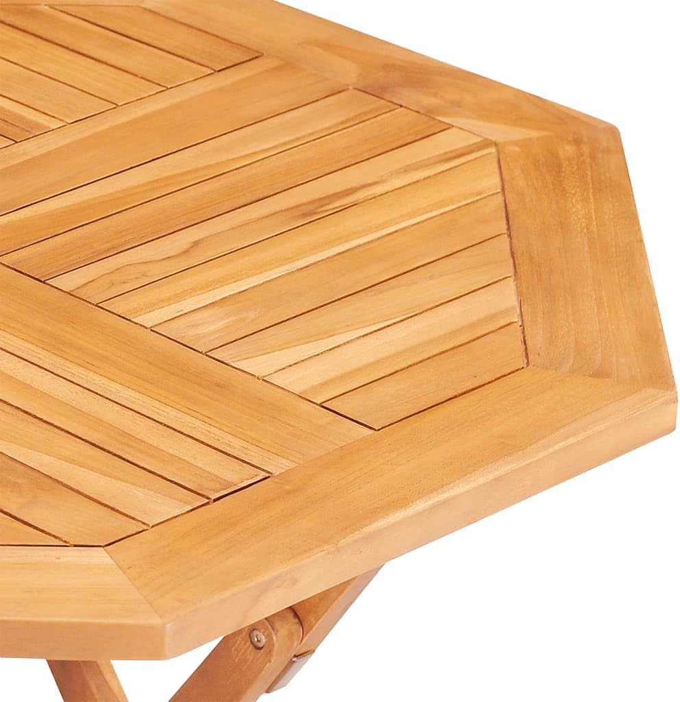 Folding Patio Table,Leisure Table,Reading Table,Dining Tables,Snack Tables,Display Tables,Party Tables,Garden Tables,Game Tables,for Camping,Picnic,Party,Lawn, 33.5"x33.5"x29.9" Solid Teak Wood