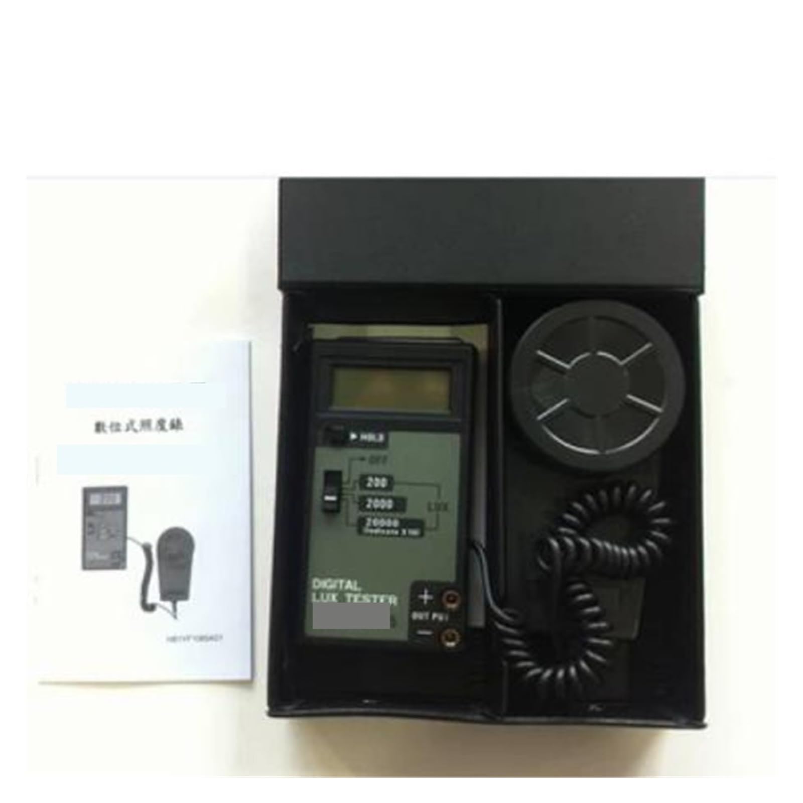 Medidor De Luz Digital 0-20000 Lux Prueba Ambiental Tipo De Mano Iluminómetro Fotómetro Detector Medición Luxómetro ideal para medir la intensidad