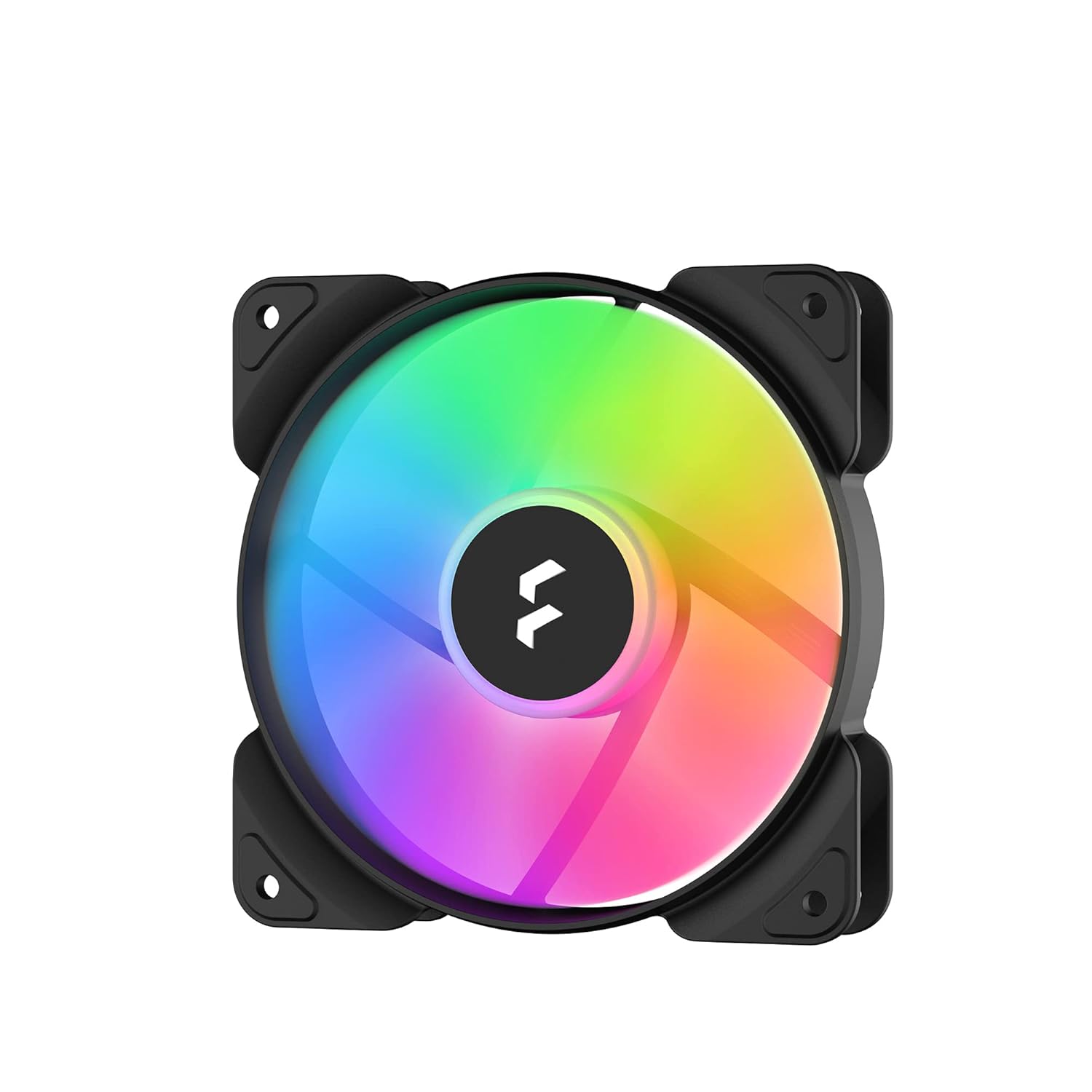 Fractal Design Aspect 12 RGB Black 4pin PWM PC Case Fan Fits 12cm Daisy Chain FD-F-AS1-1205 FN1491