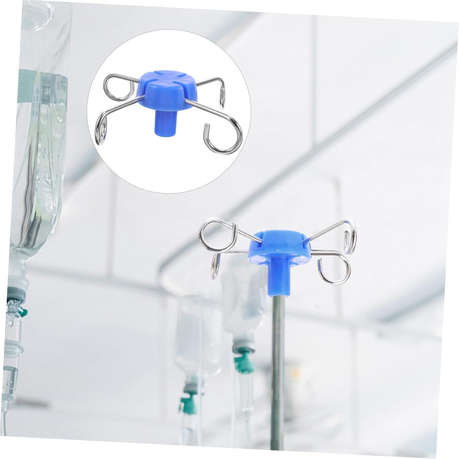 Infusion Stand Hook Durable Vertical Infusion Rack Hook for Clinics and Hospitals Lightweight Reliable Supports Easy to Use Long-Lasting Accessory