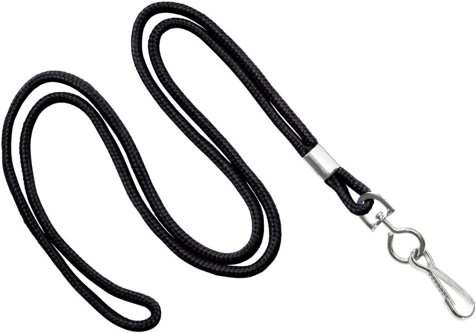 Pink 3/8" Breast Cancer Awareness Lanyards with Swivel Hook | Pack of 50