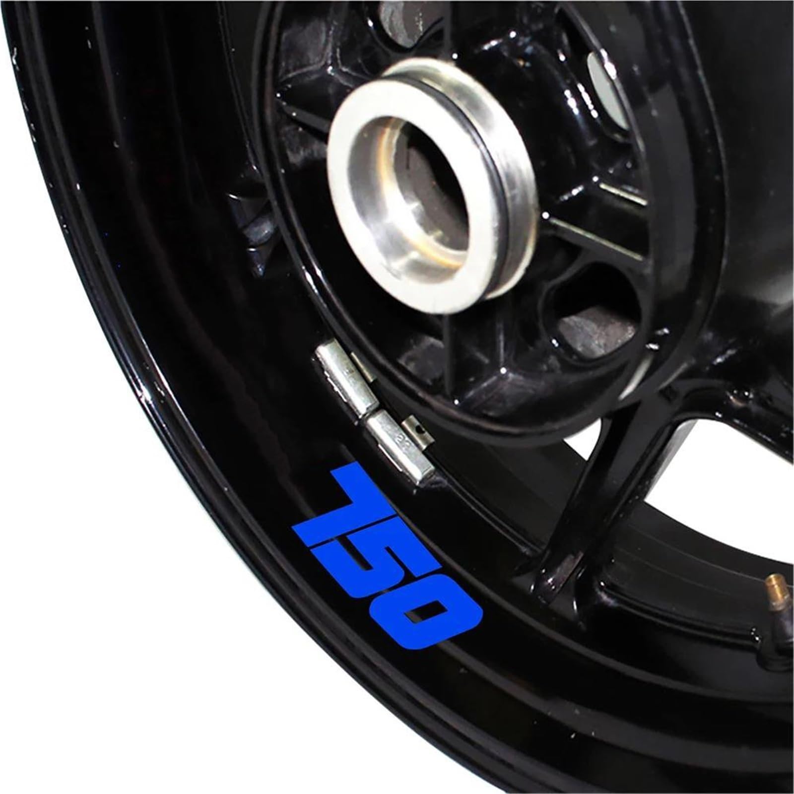 Motorcycle Reflective Wheel Stickers Rims Waterproof Decals for ZXR750