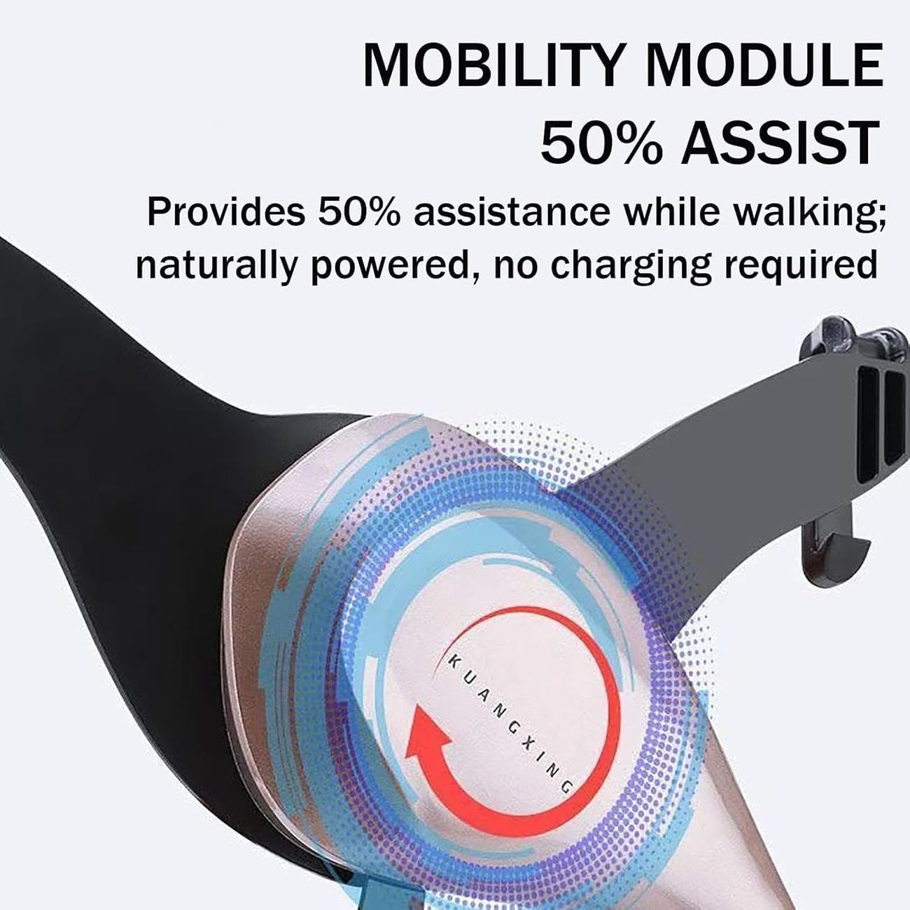 Esoscheletro di Assistenza per la Deambulazione, Aiuti per Camminare Regolabili, Riduzione dello Sforzo del 50% Innovativo ausilio per la deambulazione combina