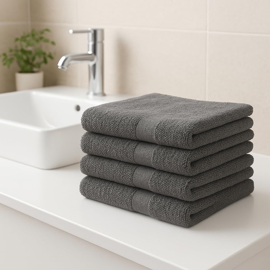 Betz 10 stuks gastendoekjes Handdoek Premium 100% katoen gastendoekenset 30x50 cm kleur appelgroen en smaragdgroen