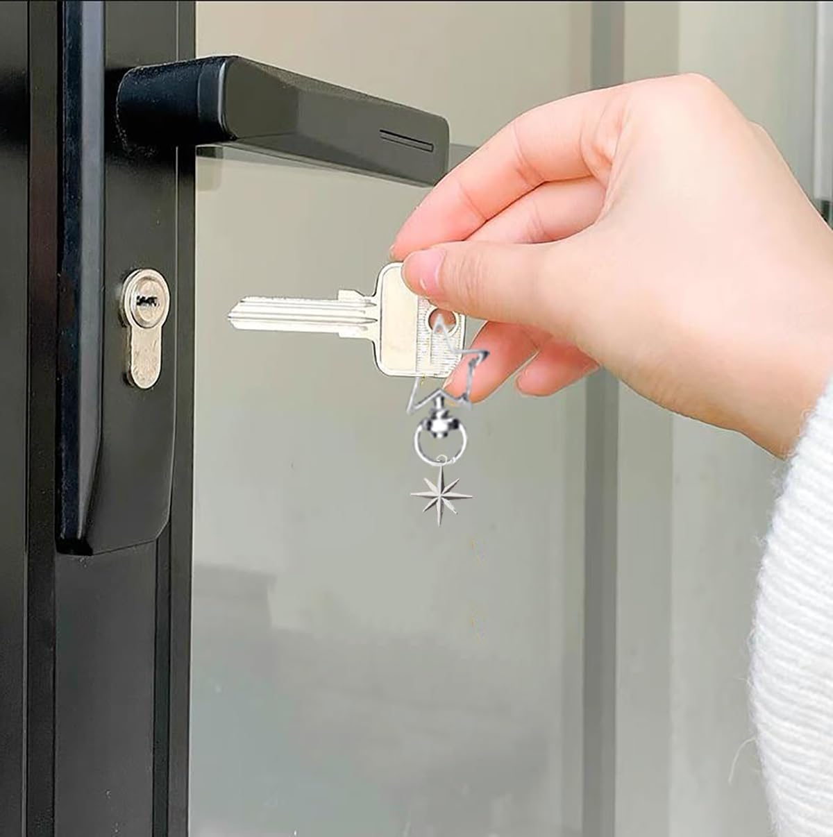 GUZUHUKU 100Pcs North Star Charms, Mini Jewelry Making Charms, North Star Charms Necklace for Making Gorgeous and Personalized Artwork - Image 7