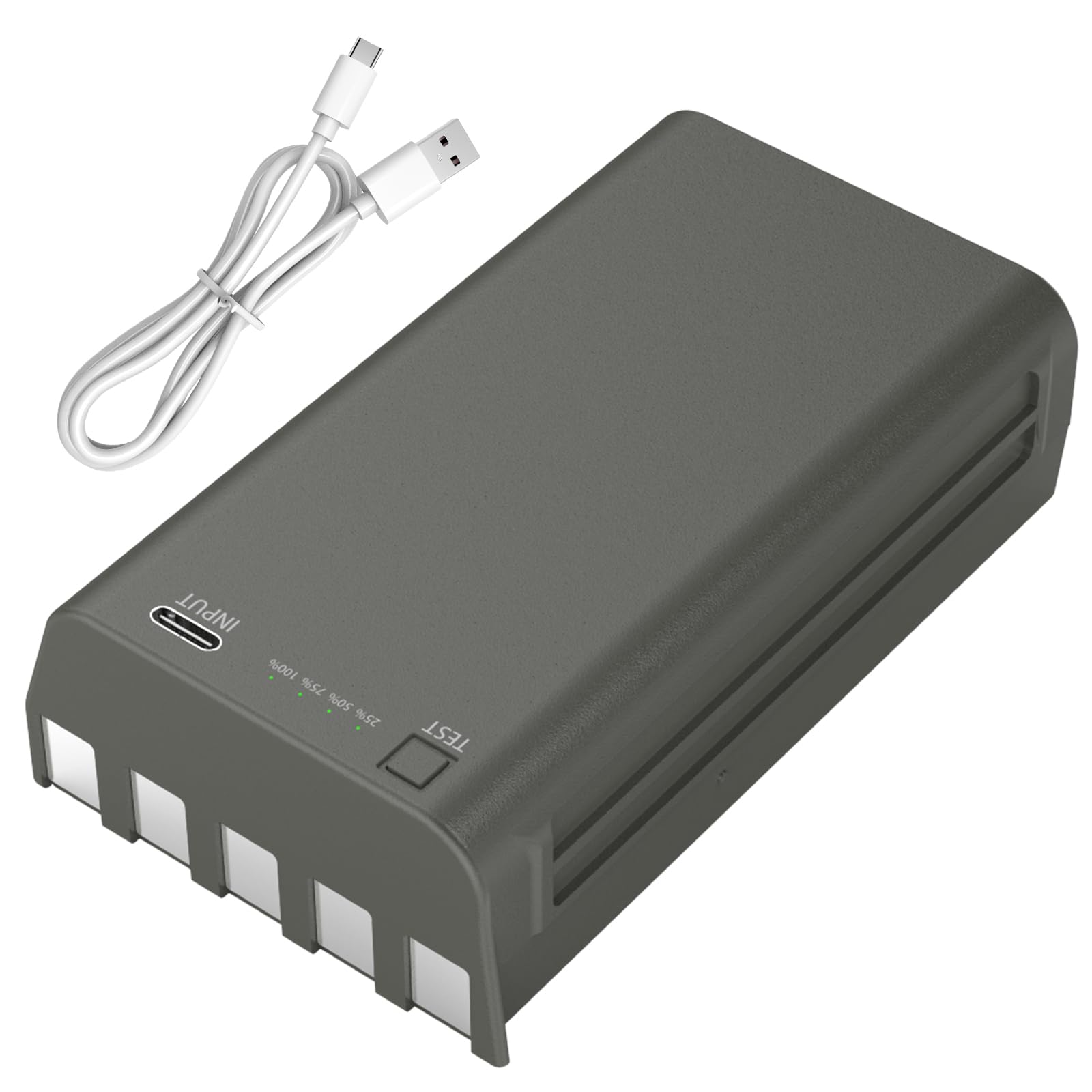 Cartucho de batería de litio recargable para cámara Stealth Cam Trail Flashback, Deceptor/Fusion/Connect MAX Hunting Cellular Trail Cams (12 V 7000 mAh Cap UPG)
