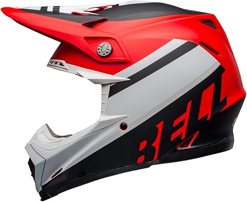 Vista 81 de Bell Cascos todoterreno Moto-9 MIPS FH Signia Mate Negro/Blanco