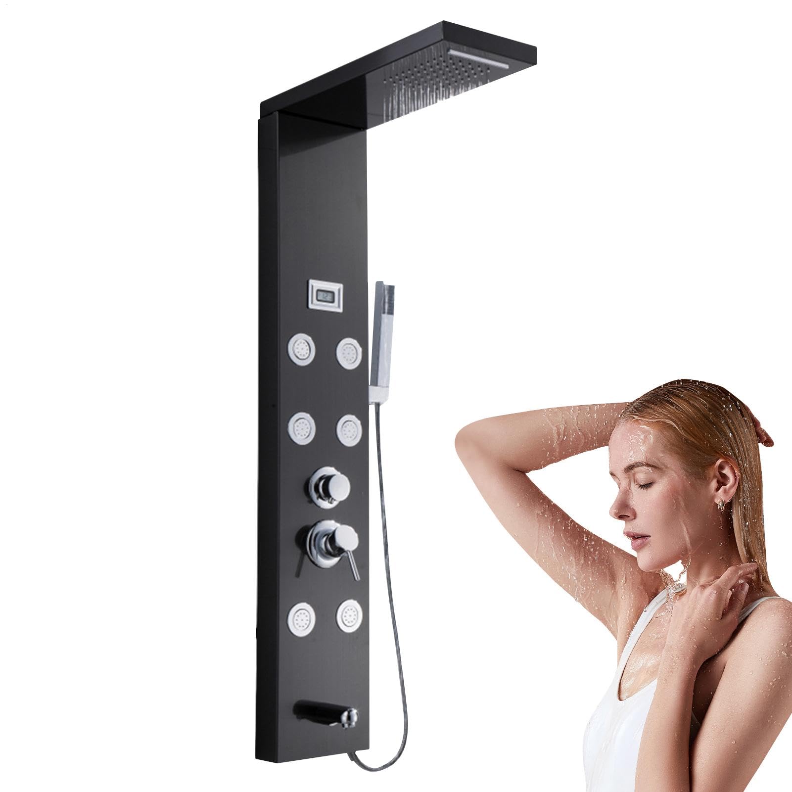 Système de tour de panneau de douche contre les variations de température