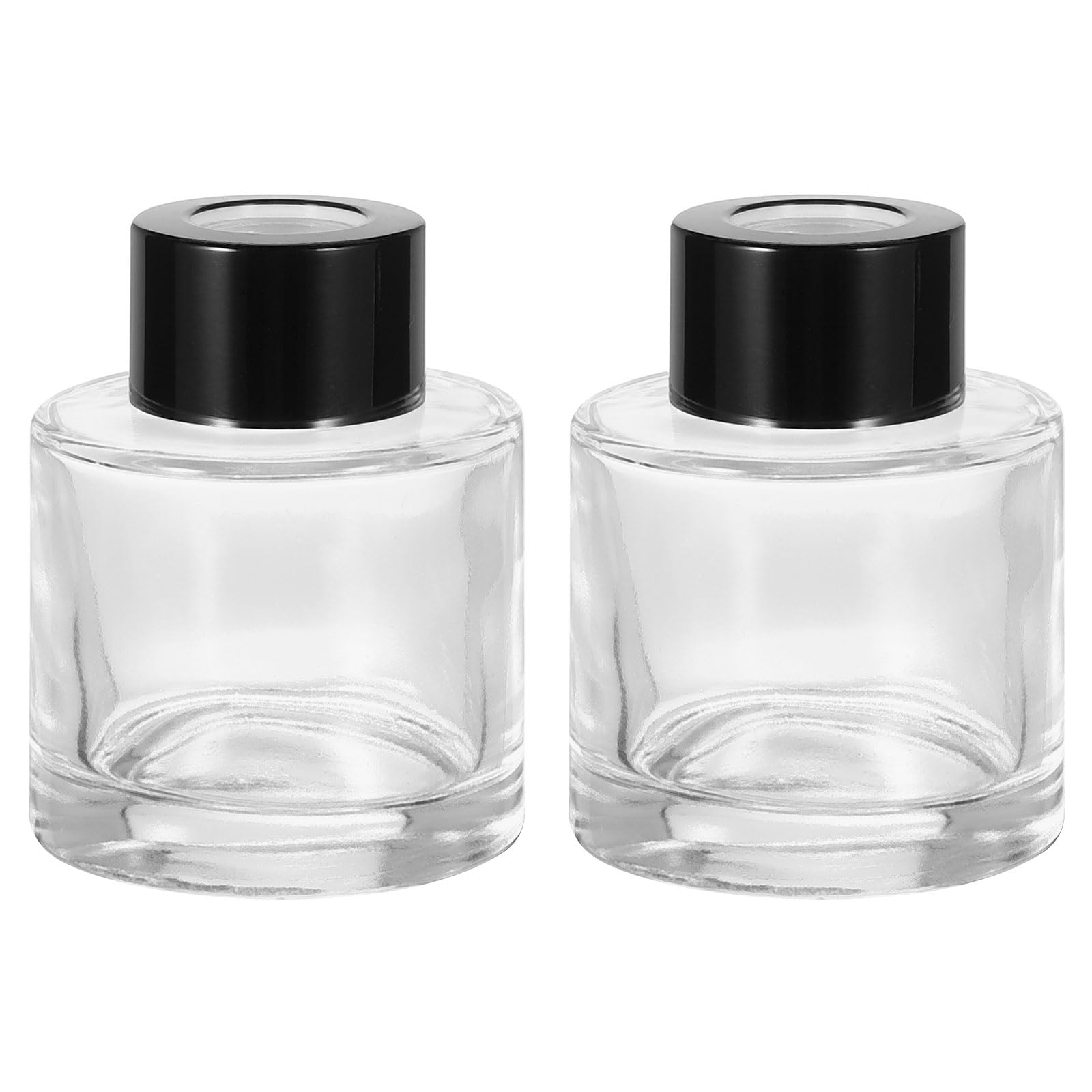 Amazon.co.jp: uxcell 250ml/1.7ozの空のガラスディフューザーボトル