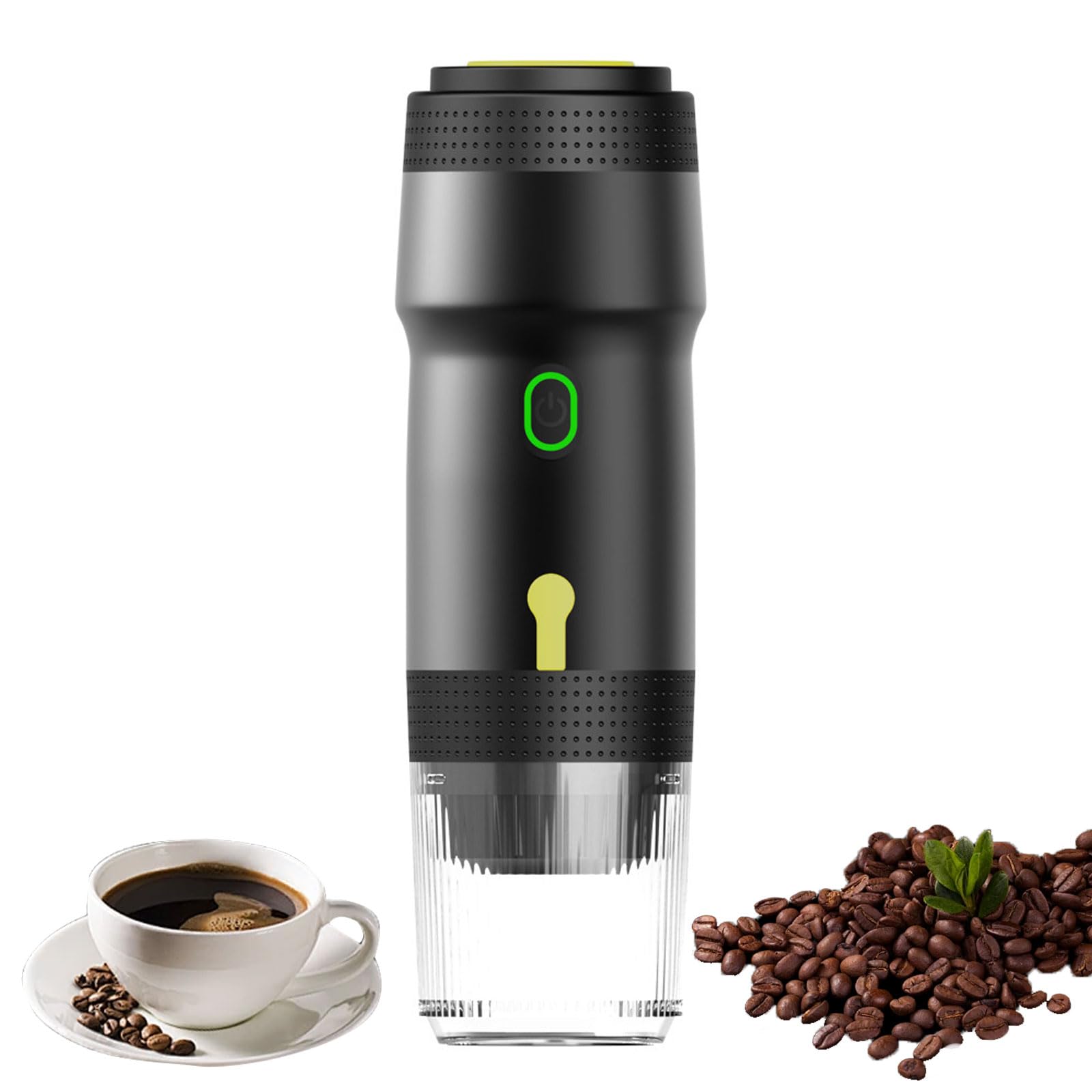 Cafetera eléctrica portátil 3 en 1 con batería de 7500 mAh, calentamiento rápido en 5 minutos, ideal para camping y viajes