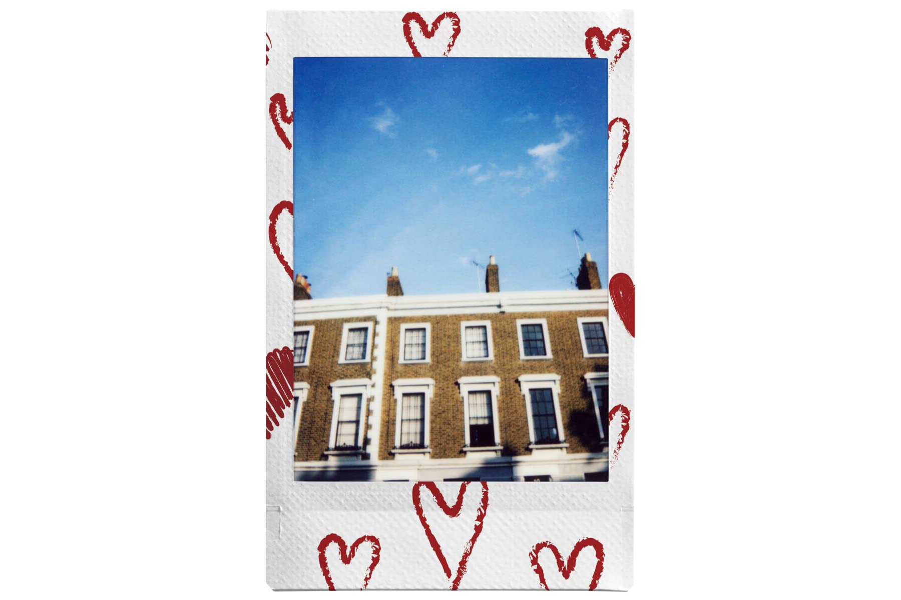 Fujifilm Instax Mini - Pellicola fotografica per schizzi a forma di cuore, confezione da 30